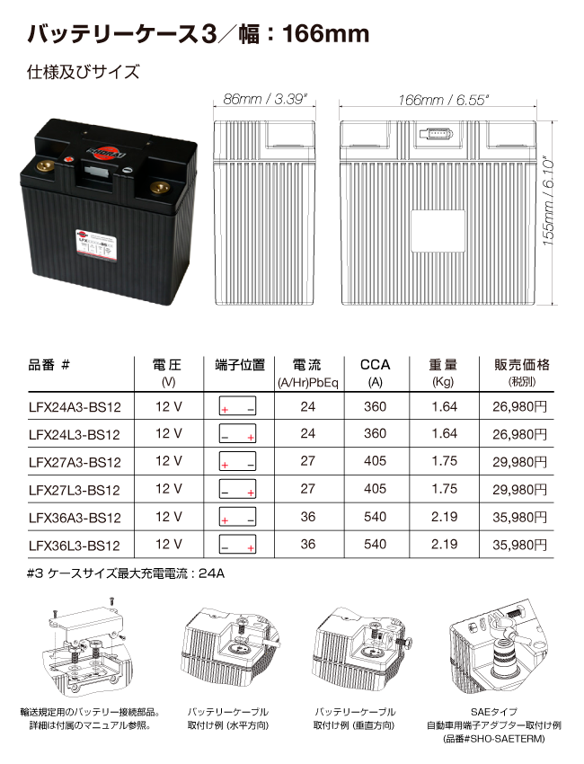 14285円 大特価放出！ SHORAI Battery Battery:ショーライバッテリー リチウムフェライトバッテリー21 978円